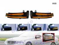 Динамични Мигачи Бягащи Огледала Mercedes C E S GLA CLA CLS Мерцедес Ц