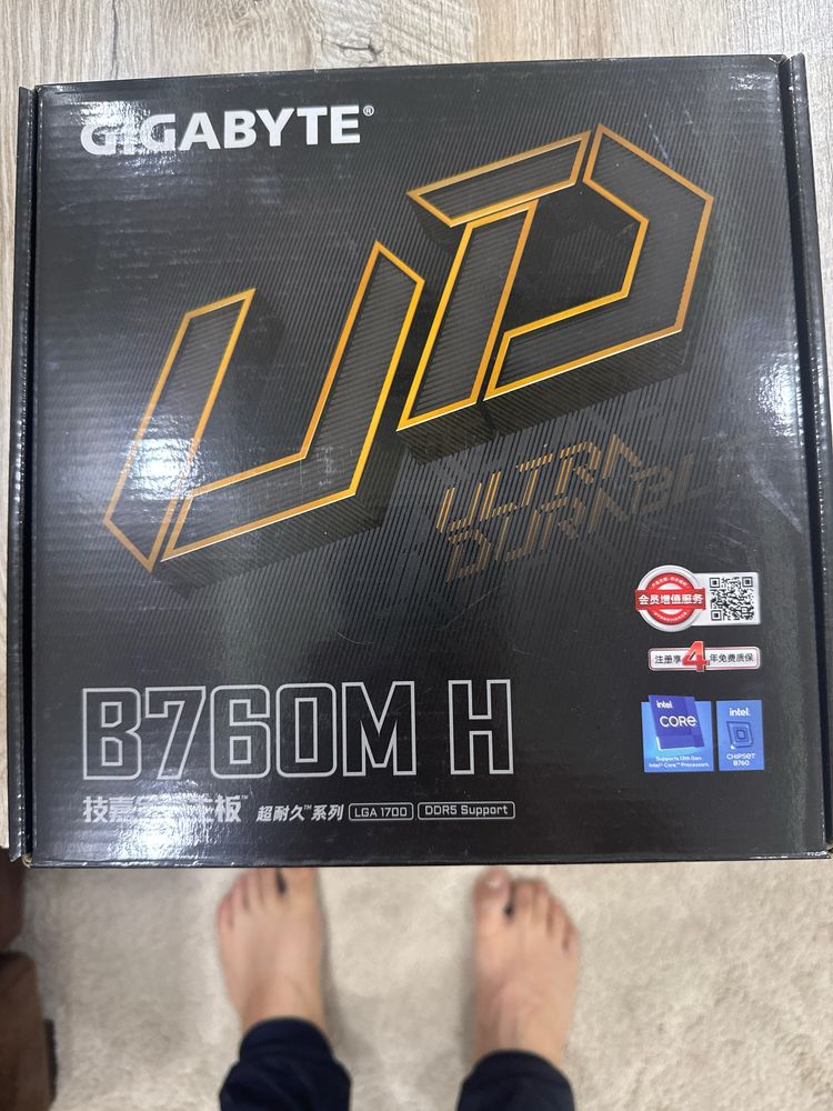 Материнская плата b760m ddr 5 Gigabayte
