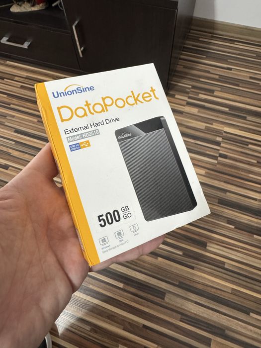Hard Extern, Portabil DataPocket 500Gb, Nou, Sigilat