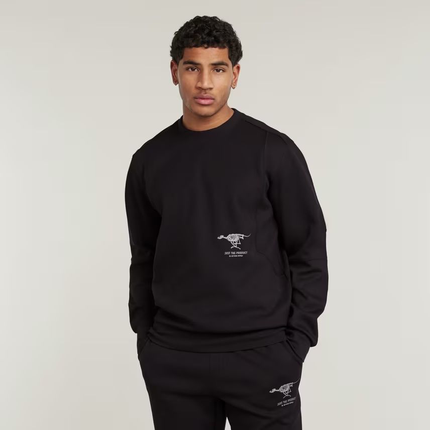 Оригинална блуза G-Star Raw Constructed S , M нов суичър черен мъжки
