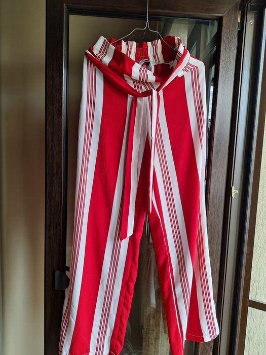 Бял бутиков панталон на скъпа марка