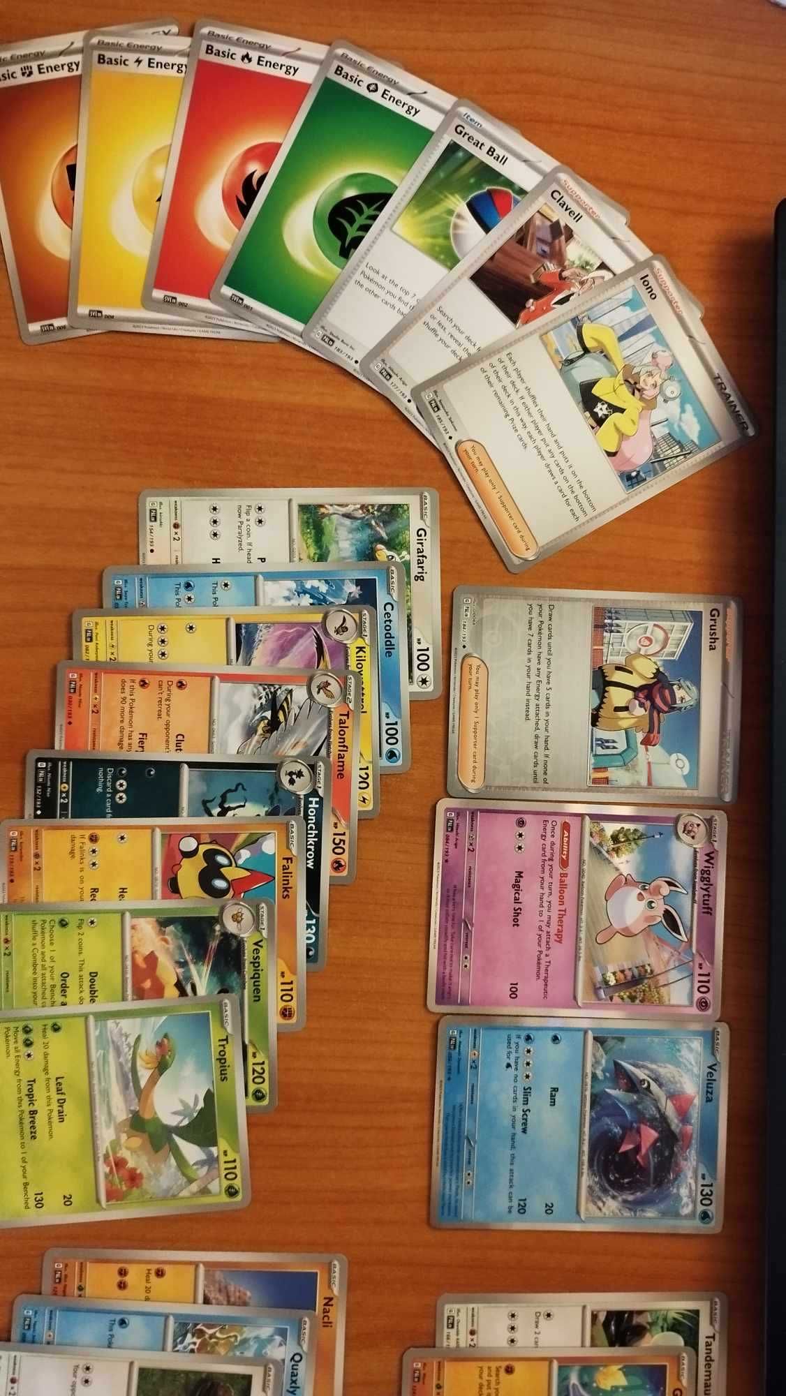Carti colectie Pokemon Originale - Set 35 carti - Lot 4