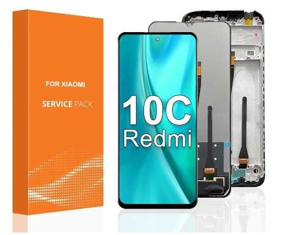 Дисплей с рамка за Xiaomi Redmi 10C / Redmi 10 Power / Poco C40 4G