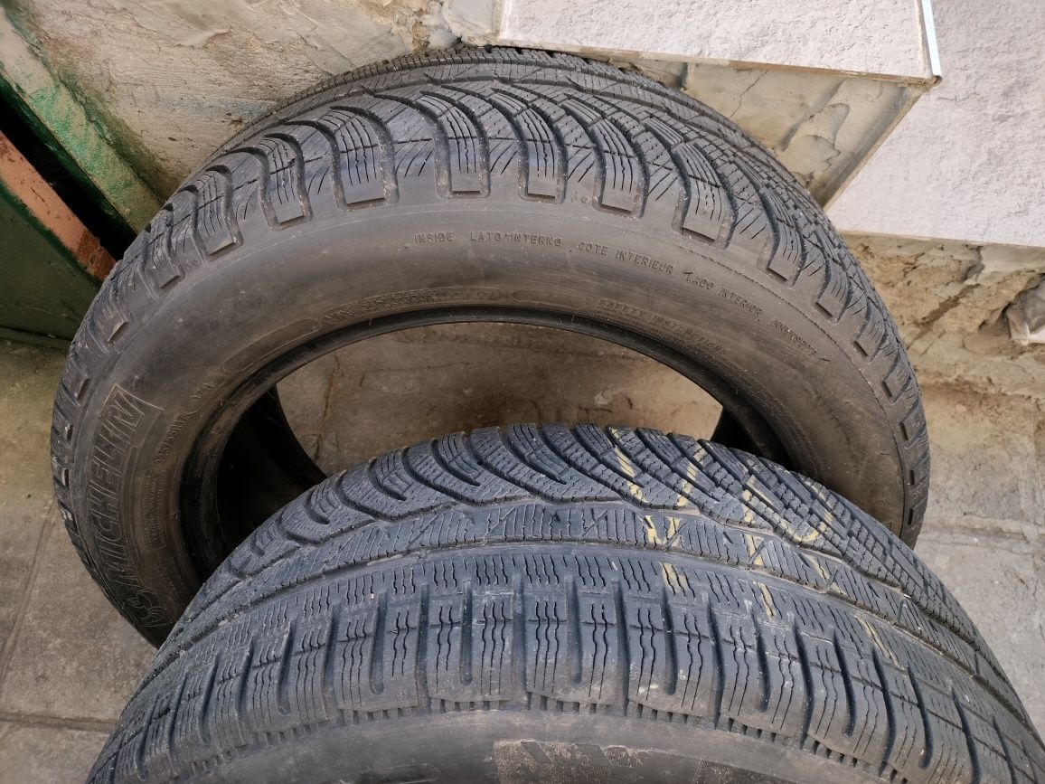 Продавам две зимни гуми Michelin pilot alpin 225/55/17