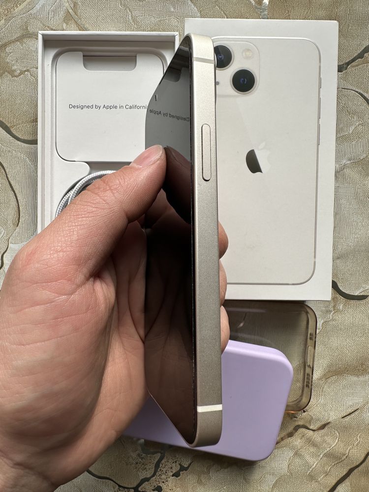 iPhone 13 Mini, Alb, in ca nou- pret fix