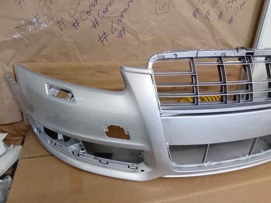 Bara fata Audi A6 C6 2008-2010 Facelift cu spalator Argintiu LY7W LX7W