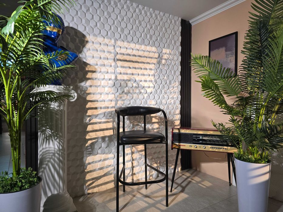 Уютная семейная фотосессия в студии.