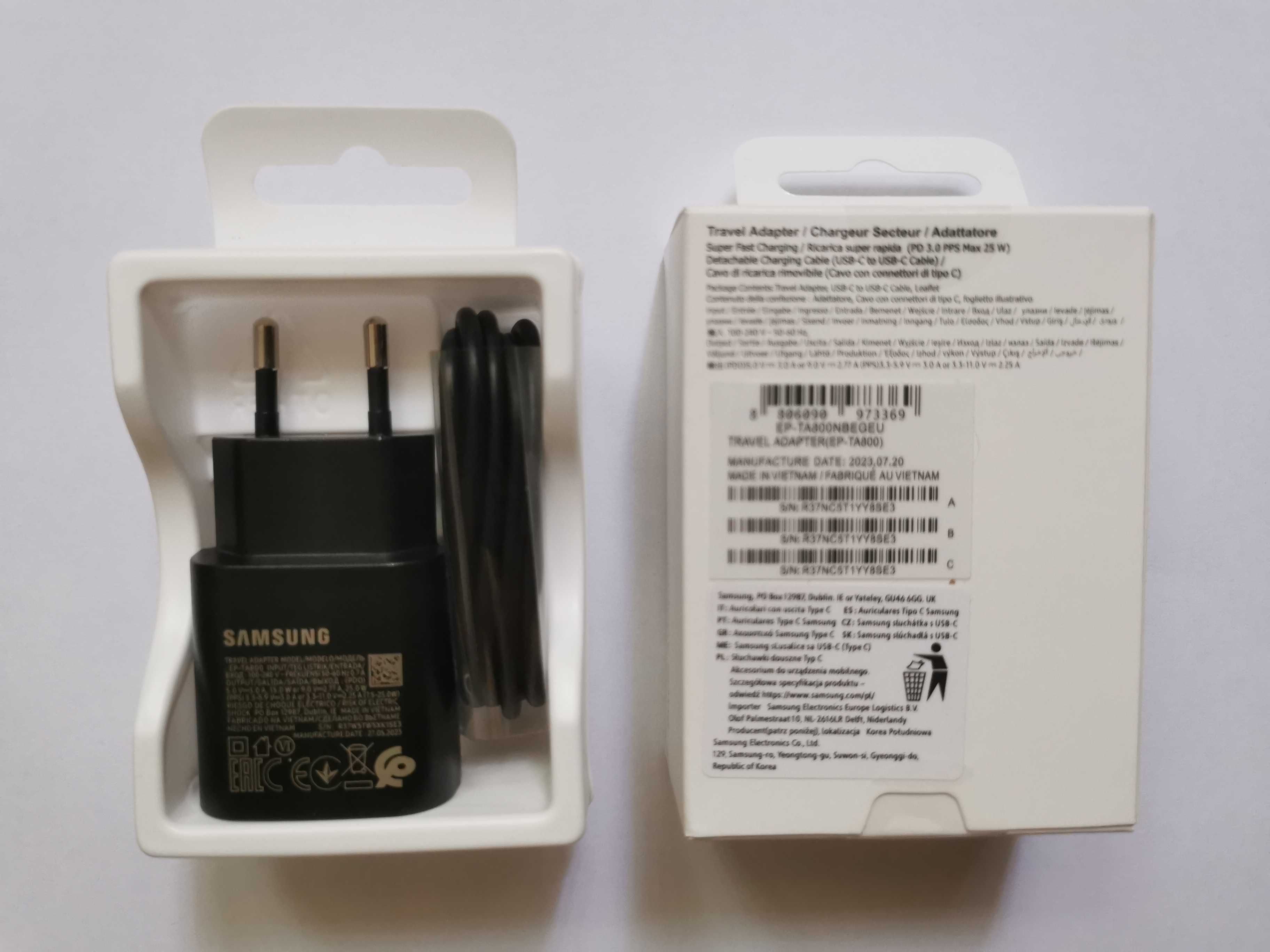 Incarcator Samsung Original Super Fast Charge 25W nou!