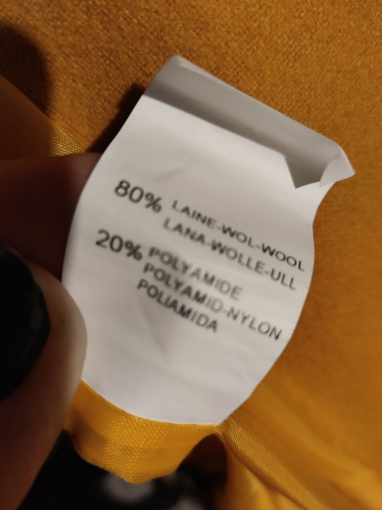 Sacou galben muștar