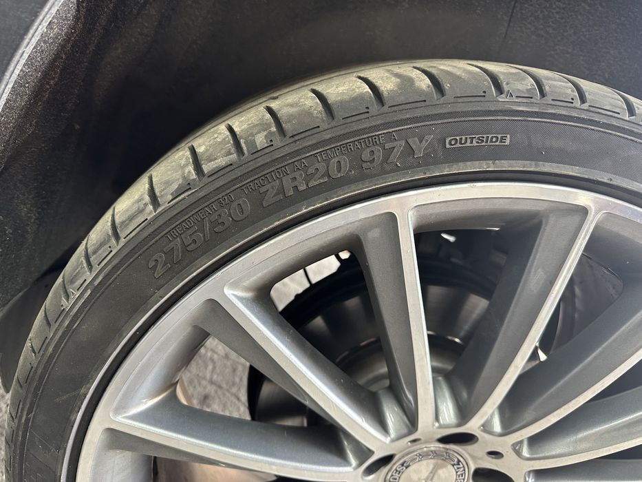 20 цола джанти с гуми за Мерцедес w213