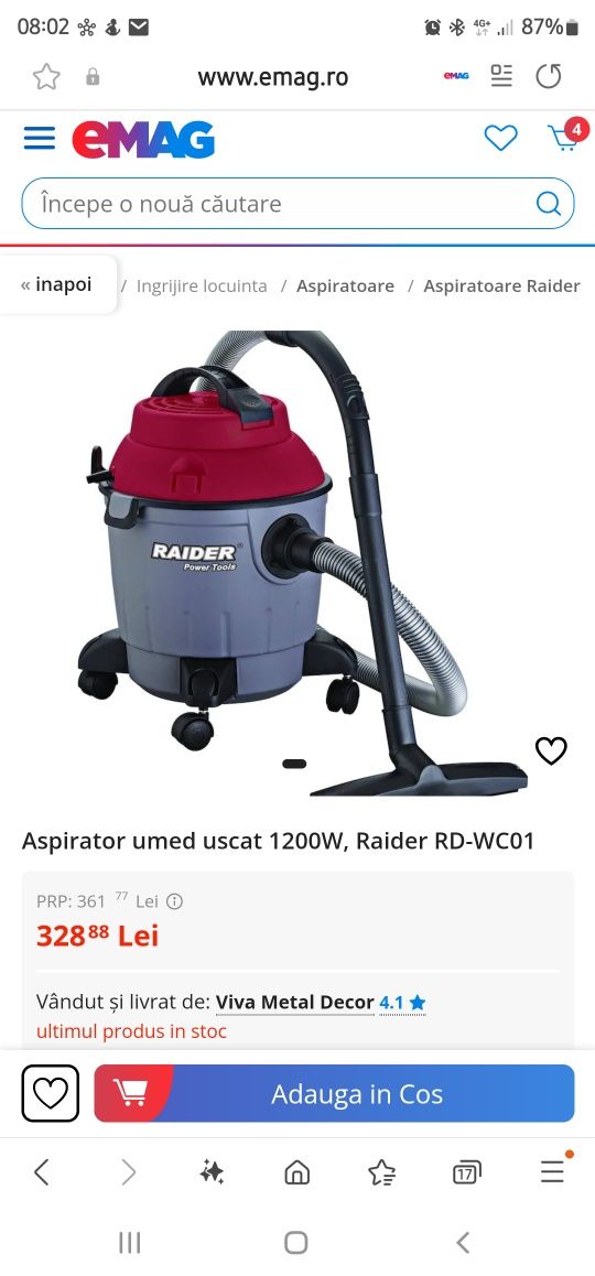 Aspirator raider