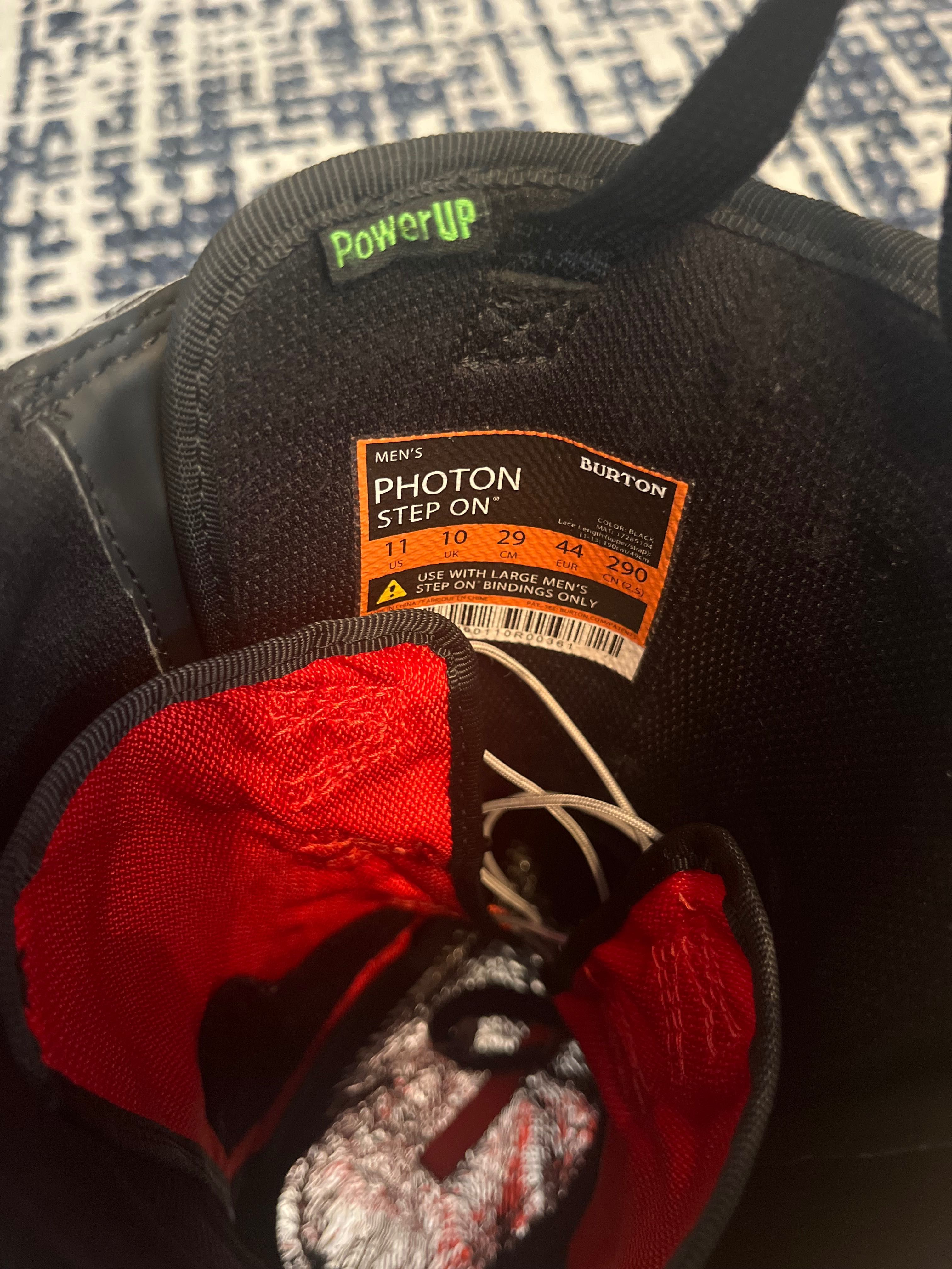 Burton Photon Step On Boots 44 номер, ползвани 3 дни, с кутия
