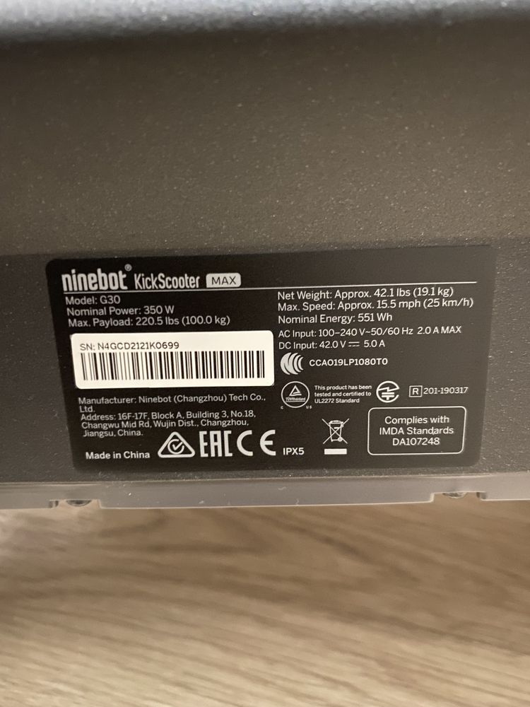 ninebot KickScooter Max 30