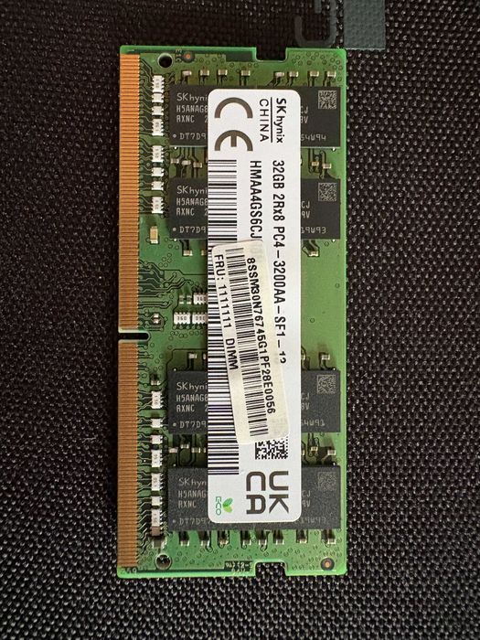 32GB RAM SO-DIMM DDR4-3200 SK-Hynix CL22
