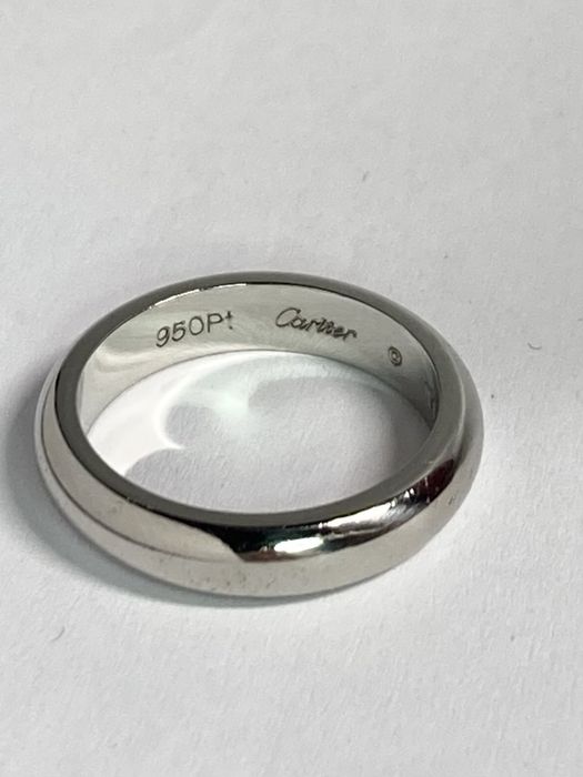 Inel-verigheta Cartier platina