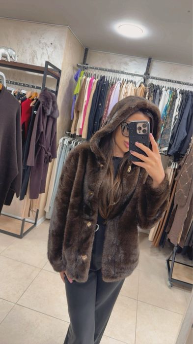 Палто меко и удобно от заек