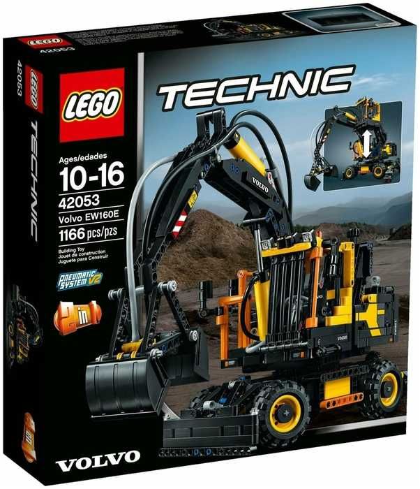 LEGO Technic Pneumatic 42053 Volvo EW160E Excavator