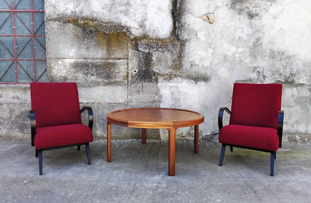 Masuta veche din lemn de tec, stil Mid Century Modern, Austria/Masa