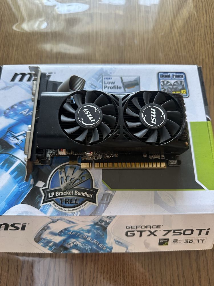 Продам видеокарта MSI GTX 750 TI 2gb