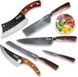 Set 6 cutite japoneze profesionale - 67 straturi otel carbon VG10