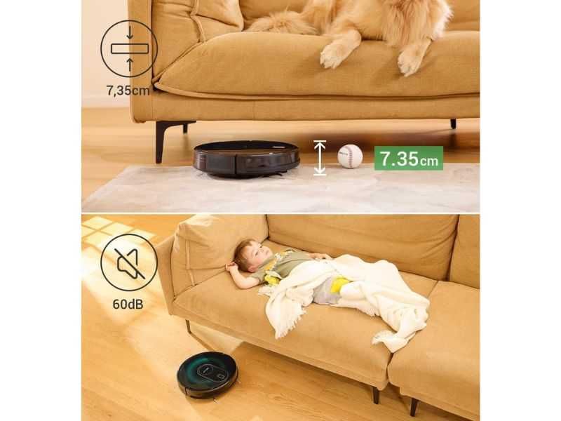 Робот Прахосмукачка с Интелигентен Контрол Vactidy Nimble T8