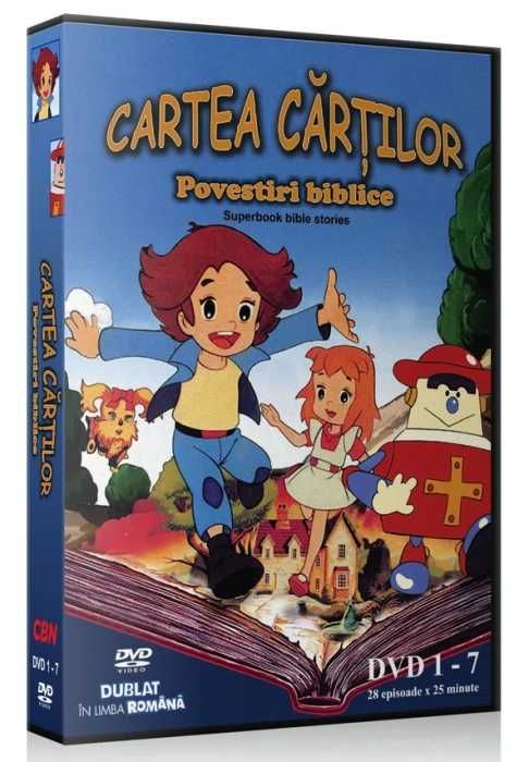 Colectie Cartea cartilor - Povestiri biblice - 13 DVD Dublat romana