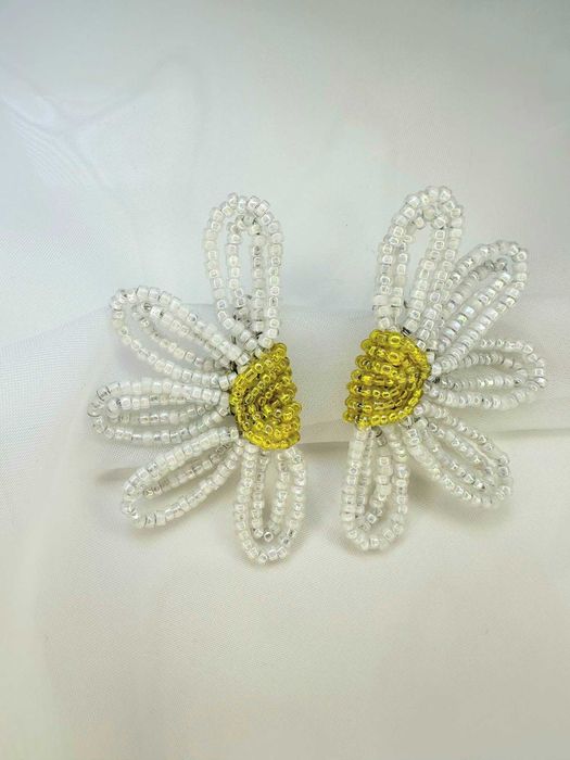 Set colier si cercei margarete