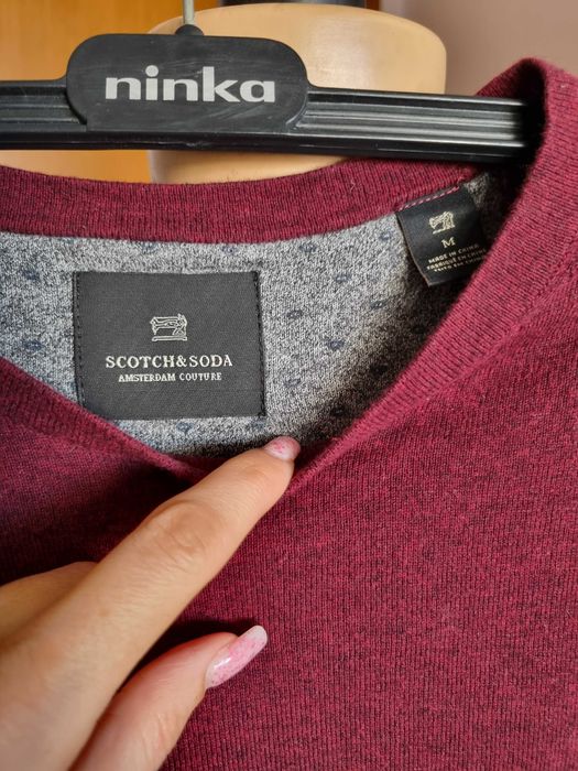 Мъжки пуловер(блуза) Scotch &Soda,размер М