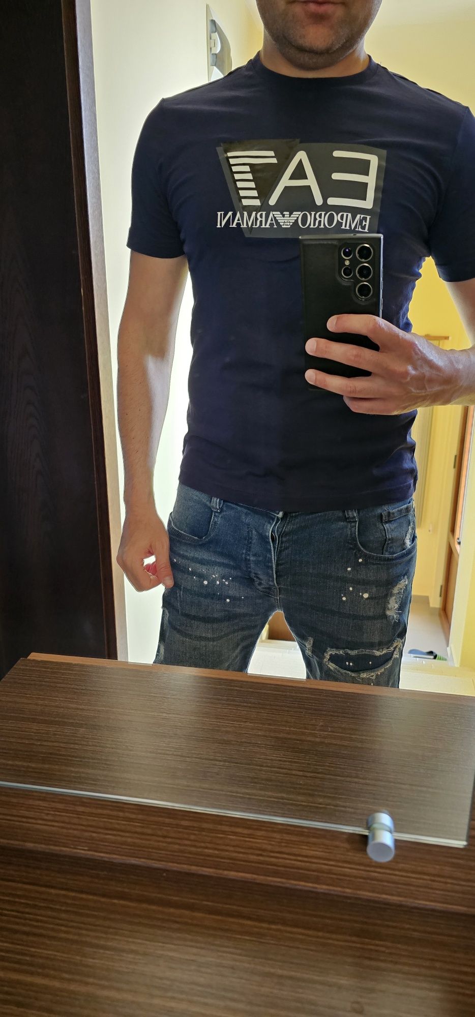 Тениска emporio armani