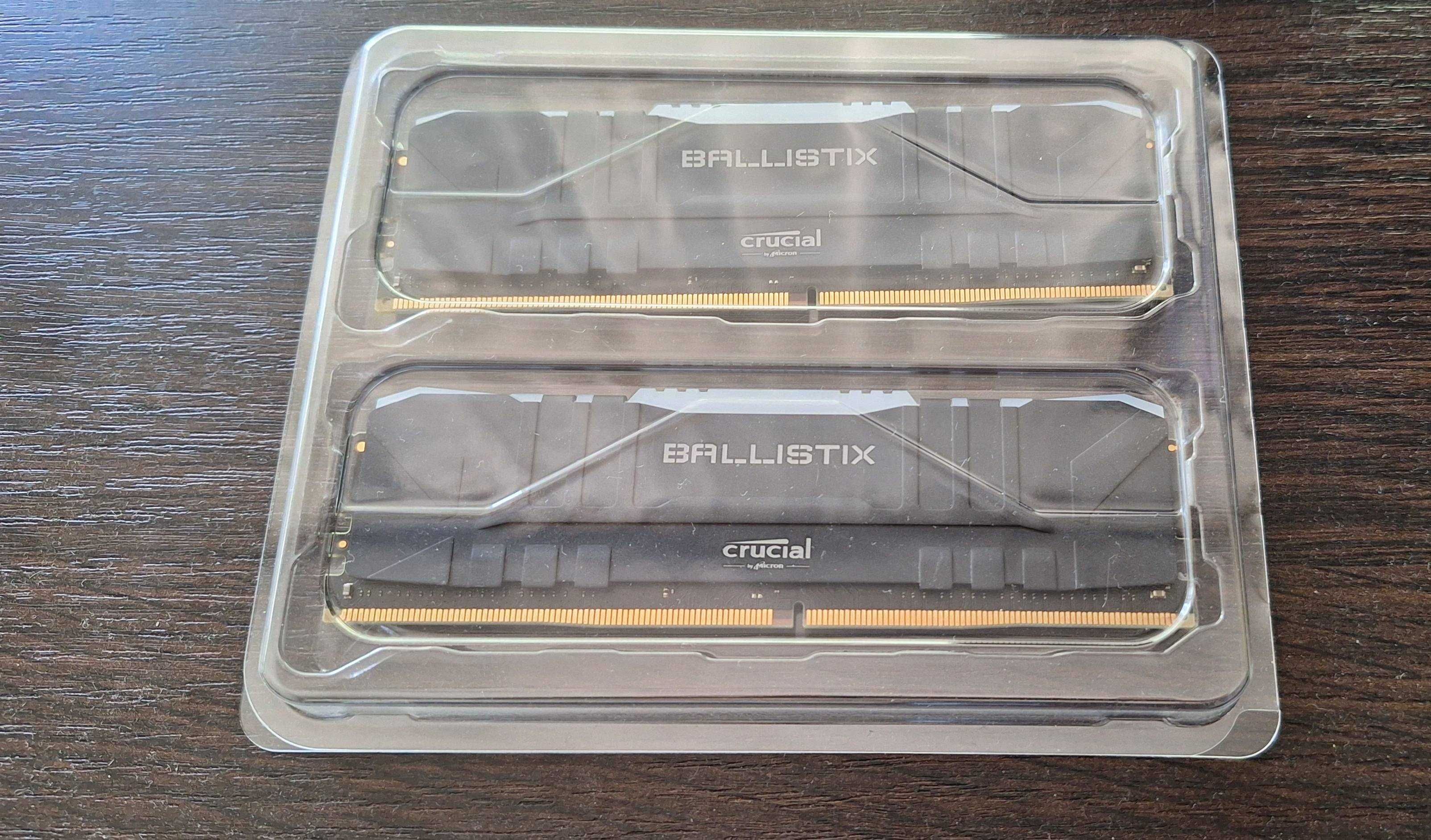 RAM памет Crucial Ballistix RGB, 16GB DDR4, 3200MHz CL16