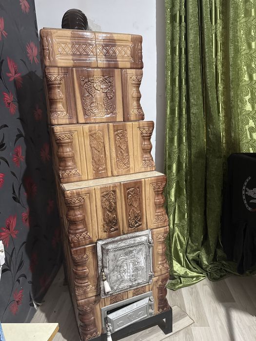 Sobă teracotă aproape nouă