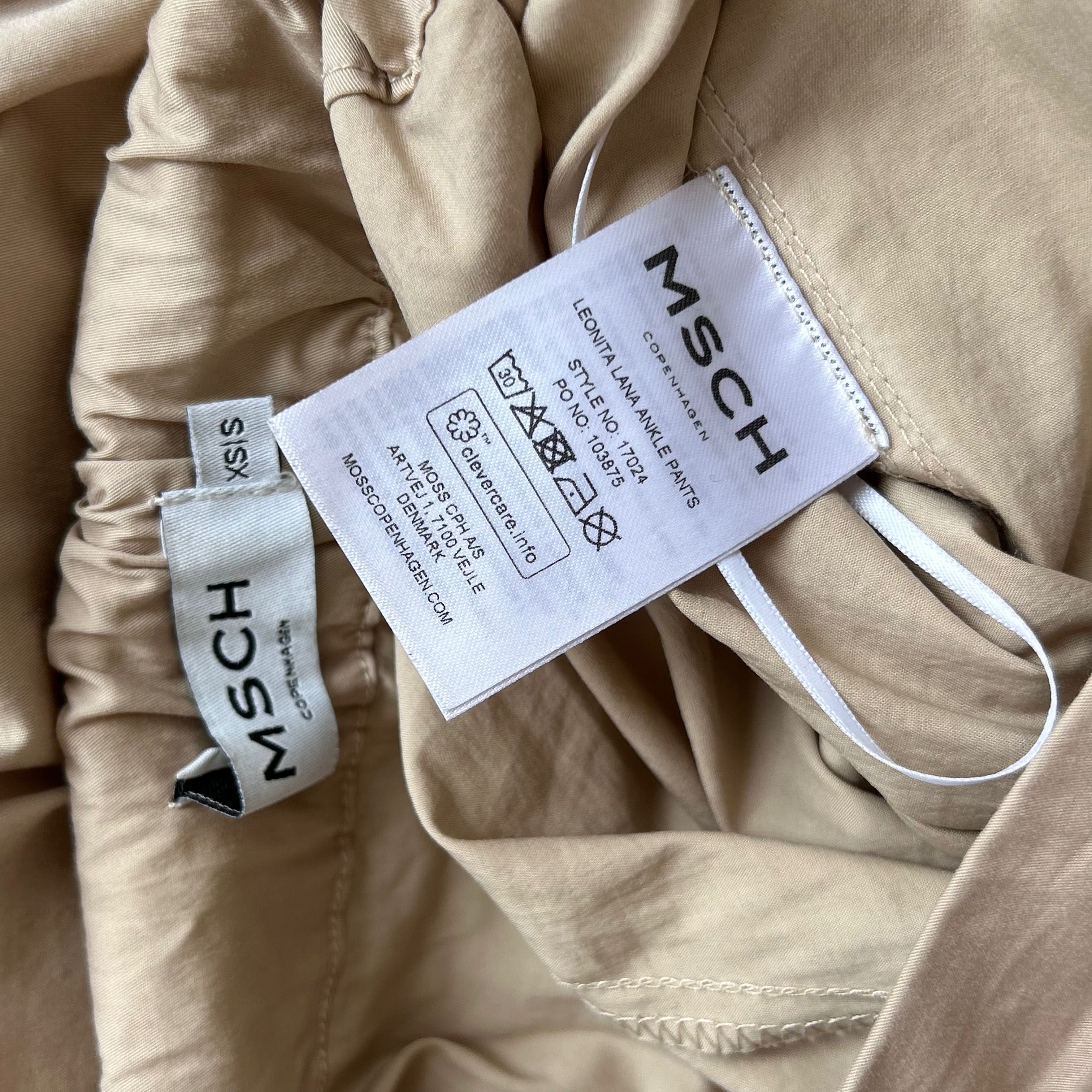 Копринен интересен панталон Isle Jacobsen & Msch Copenhagen