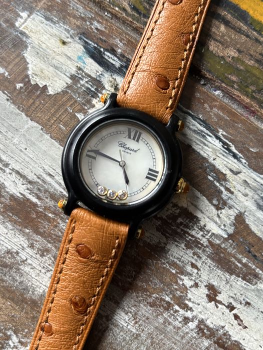 Chopard Geneve Be Happy-лимитиран швейцарски часовник с брилянти