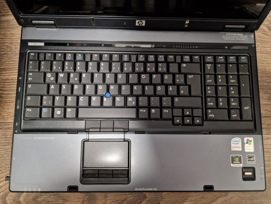 Laptop HP mobile workstation hp probook 4740s