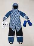 Salopeta iarnă unisex PAX, combinezon schi Overall zăpadă nr 122-128