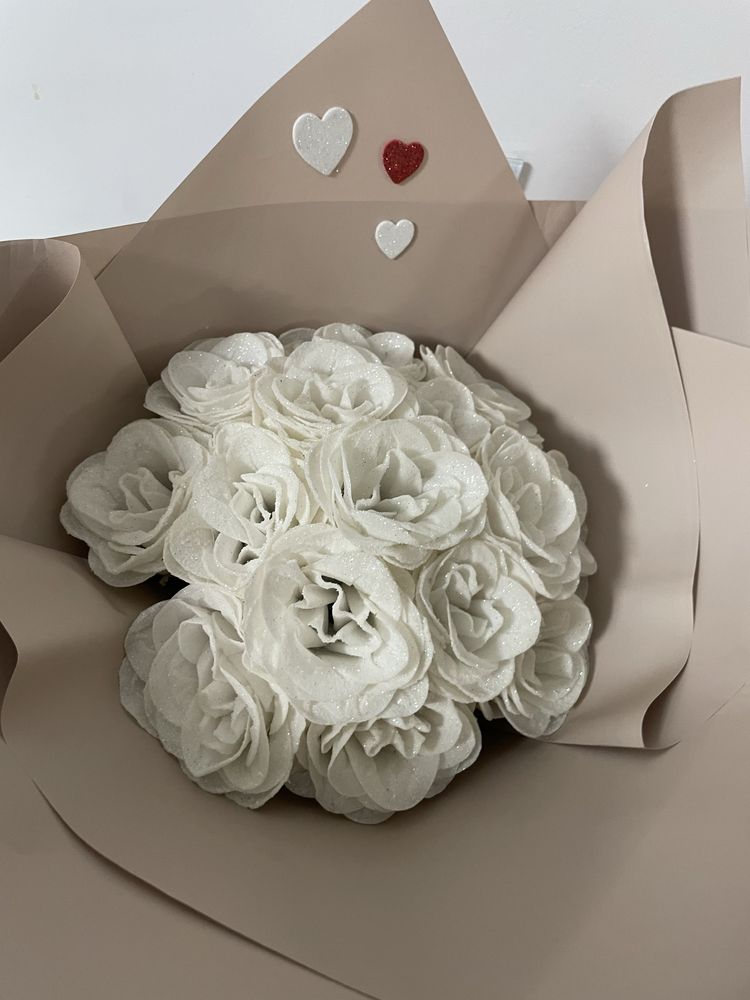 Buchet trandafiri sapun