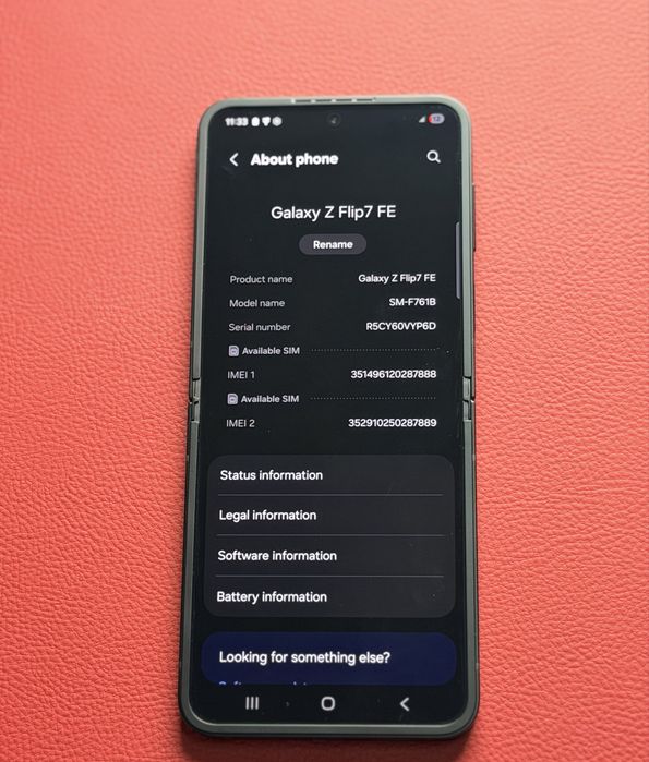 Samsung Galaxy Z Flip7 FE Preț 2000 lei fix