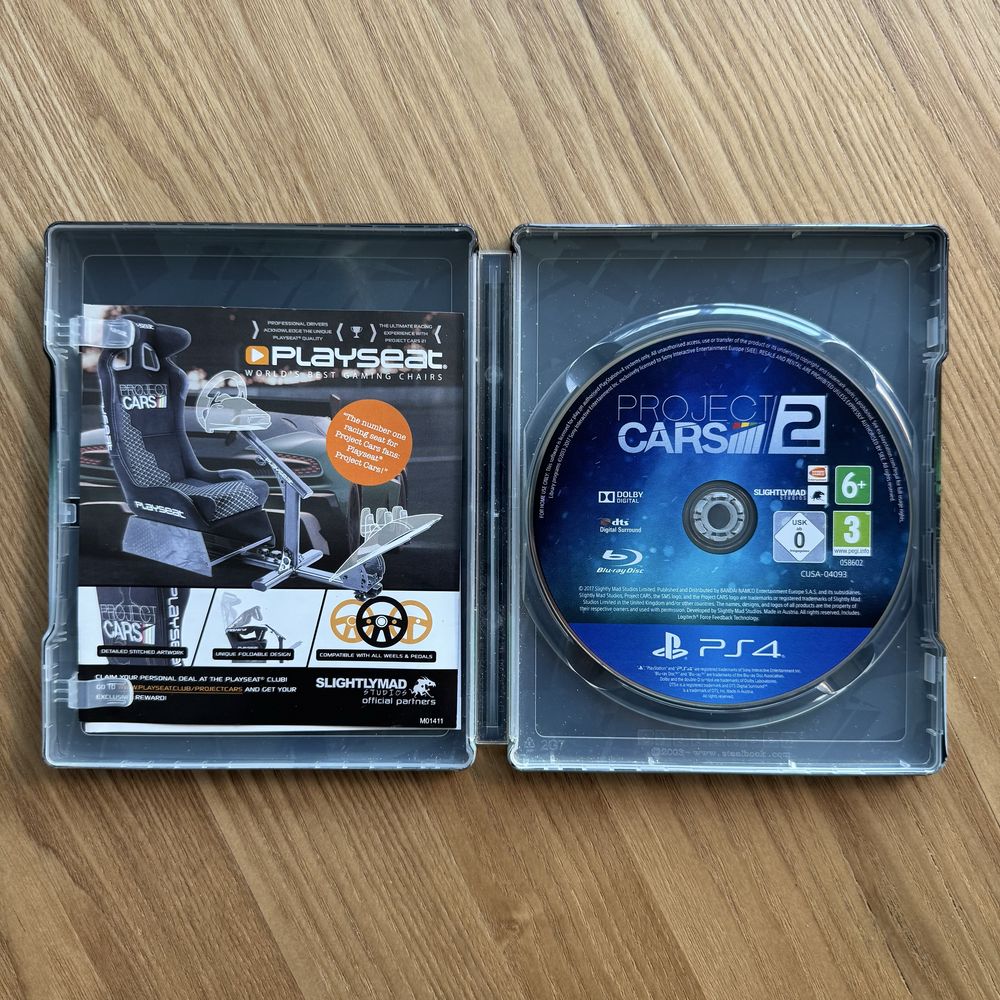 Project Cars 2 Steelbook