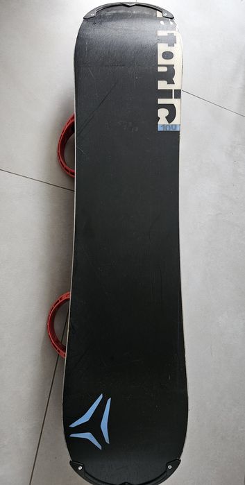 Snowboard copii Atomic, 100cm, cu legaturi