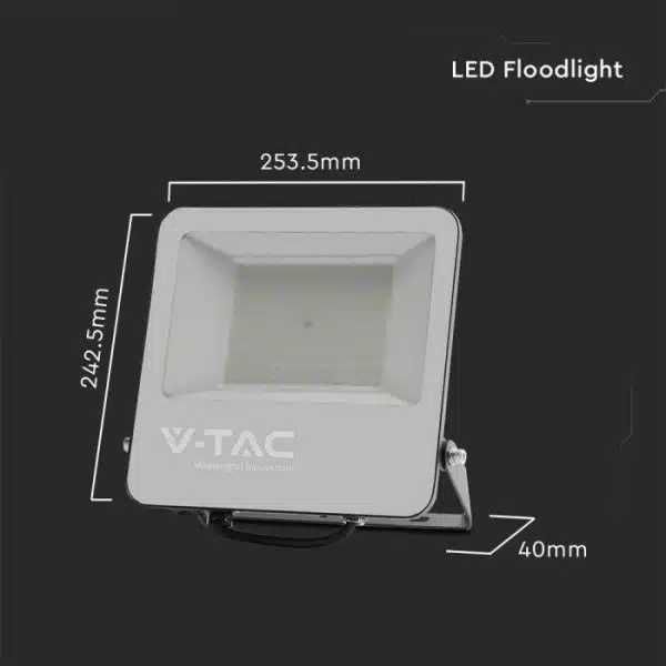 LED Прожектор V-tac 100w 2г гаранция 18500lumen Светло-отдаване