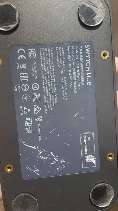 Logitech 993-001942 Rally Power Supply 96W 48V 19V Rally