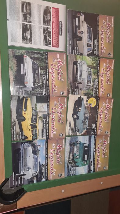 Biblioraft+Reviste Colectie "Masini De Legenda"+ alte colectii