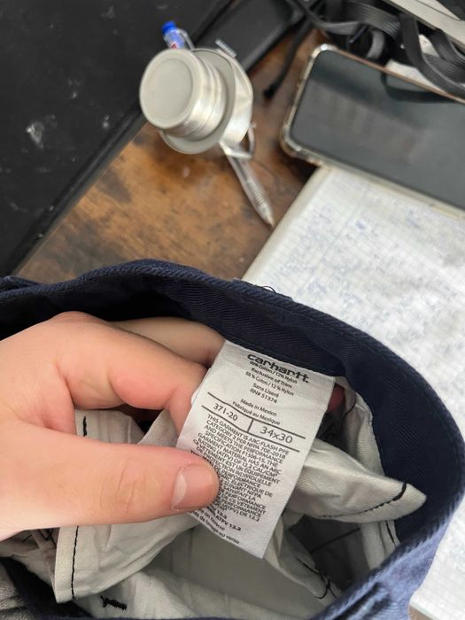 pantaloni carhartt baggy vintage