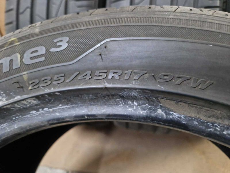 4 Hankook R17 235/45
летни гуми
DOT0220