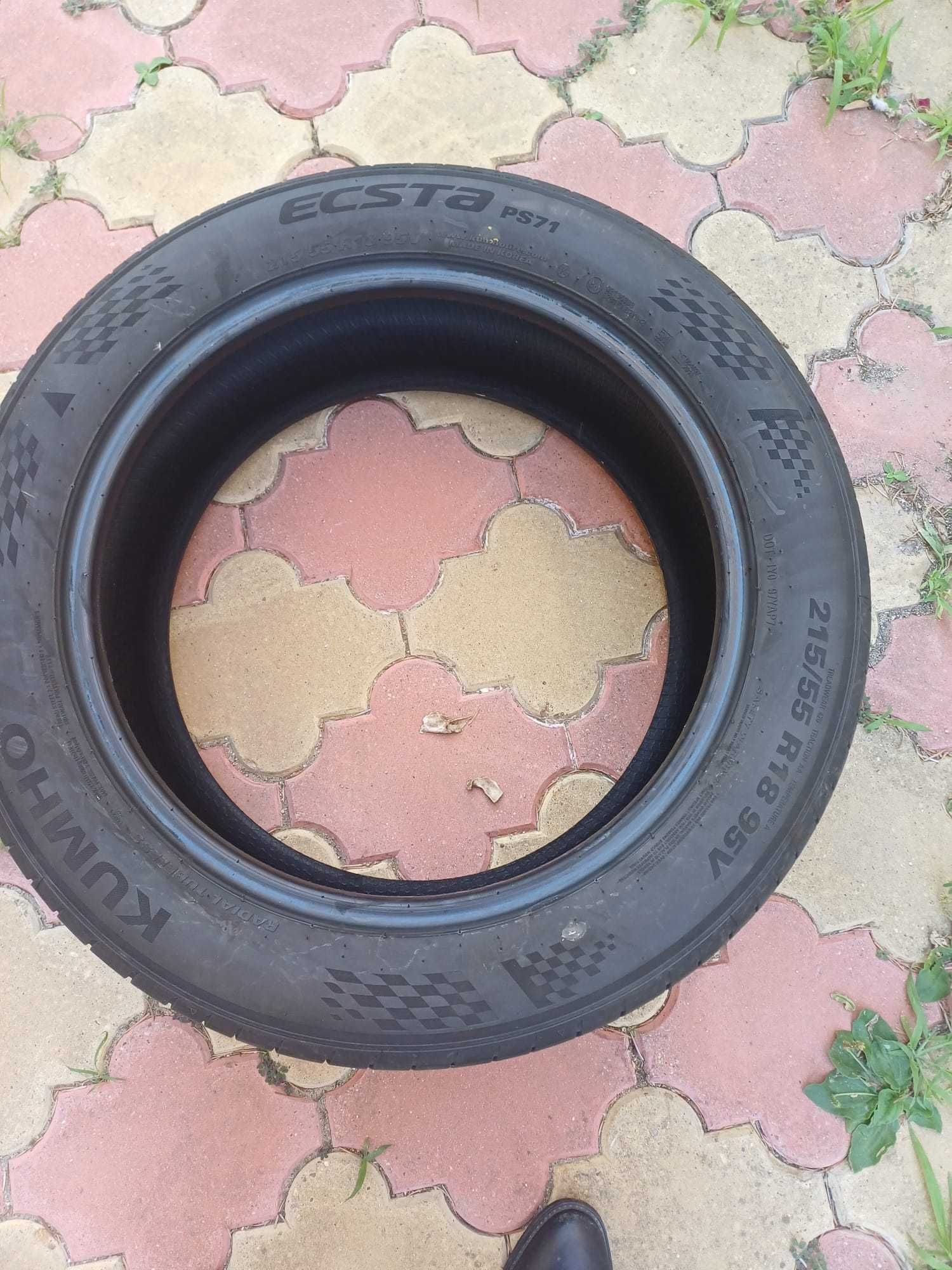 Anvelope de vara KUMHO 215/55/R18 noi ,nerulare