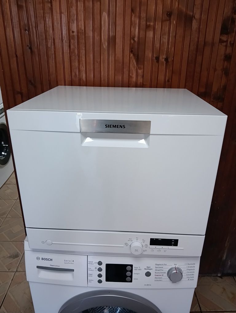 Малка съдомиялна тип кубче Сименс Siemens 6 комплекта 2години гаранция