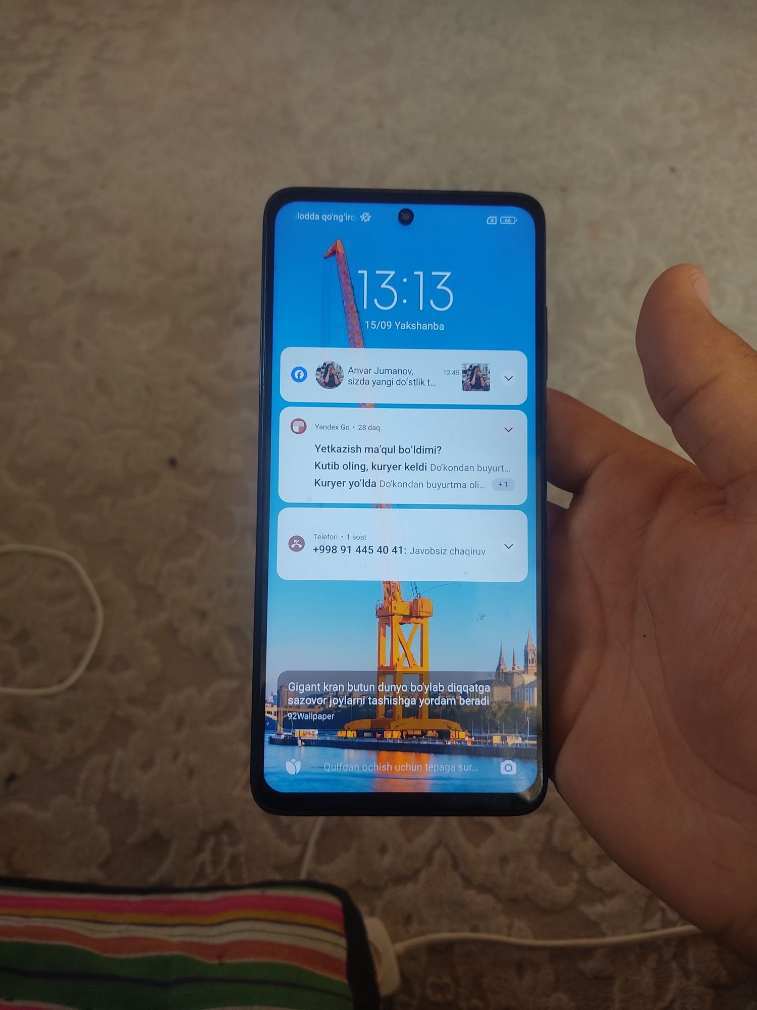 Poco x3 pro ideal holatda sotiladi narxini kelshamz.
