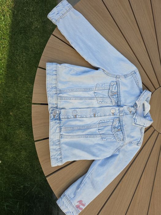 Geaca blugi Minnie Mouse fete 4-5 ani marime 110 H&M noua