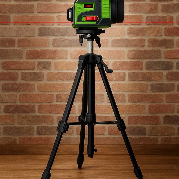 4D Лазерен нивелир с тринога