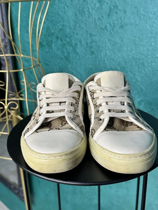 Sneakers Gucci, mărimea 34 (potrivit 35), print basic Gucci